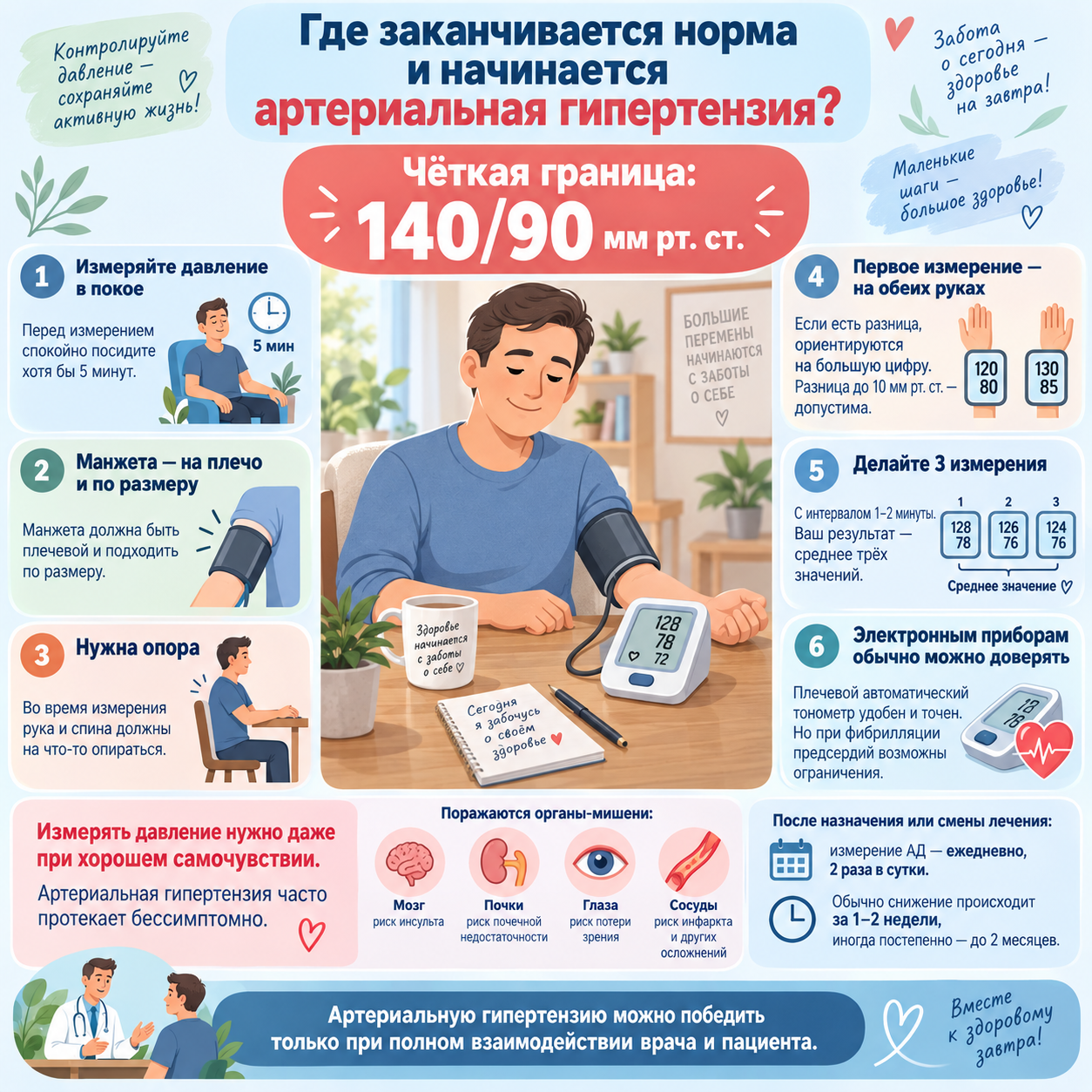 Правила измерения АД