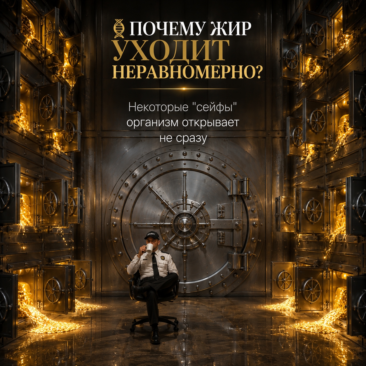 🧬 Почему жир уходит неравномерно?