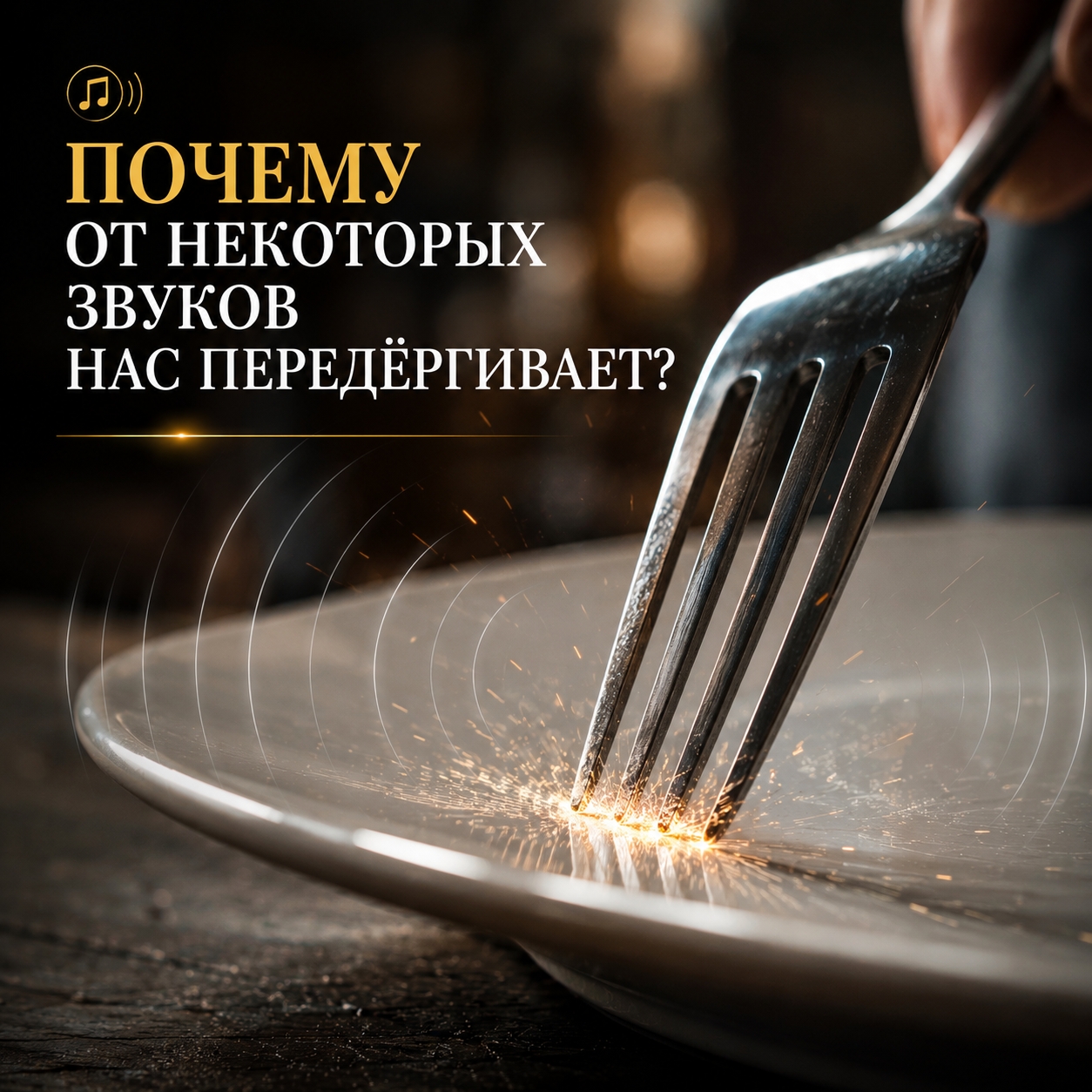 🎵 Почему некоторые звуки заставляют нас буквально сжиматься? 😬