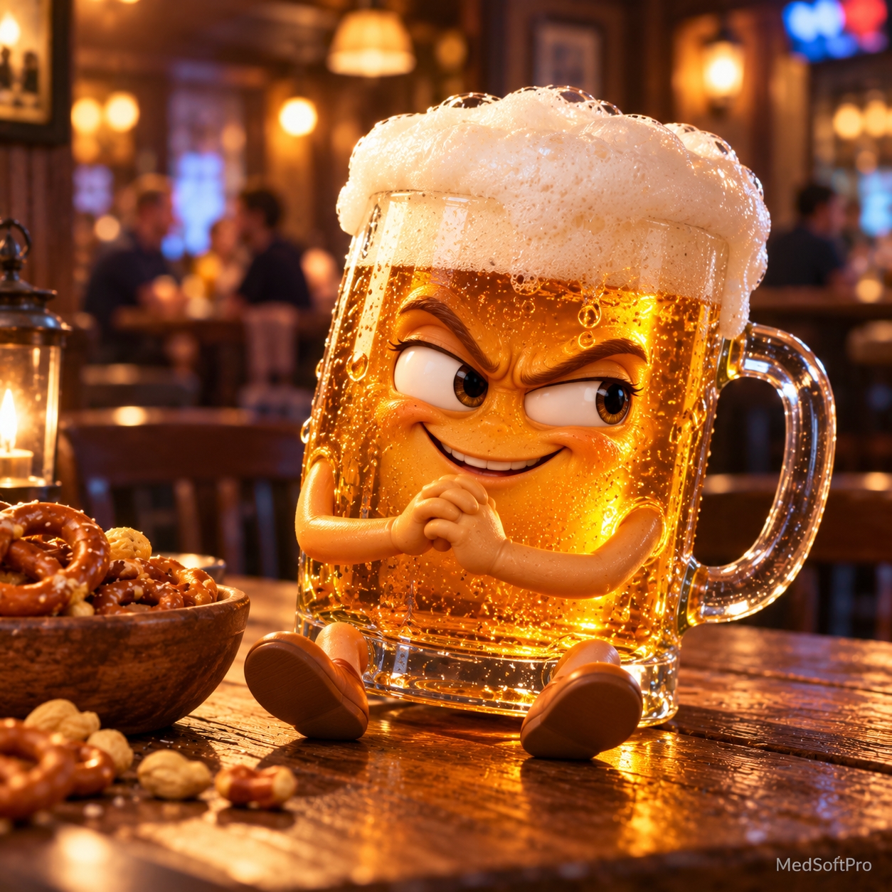 🍻 Кружка с подвохом